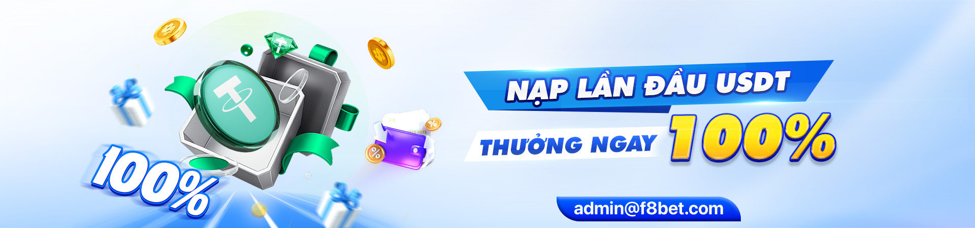 nạp tiền f8bet bằng usdt lần đầu nhận quà tặng